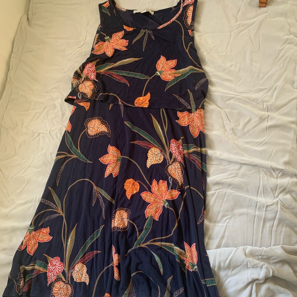 LOFT maternity nursing dress